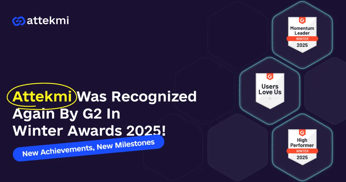 Attekmi Was Recognized at G2 Winter Awards 2025!