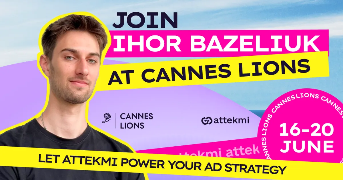 An Amazing Update: Ihor Bazeliuk is Heading to Cannes Lions!