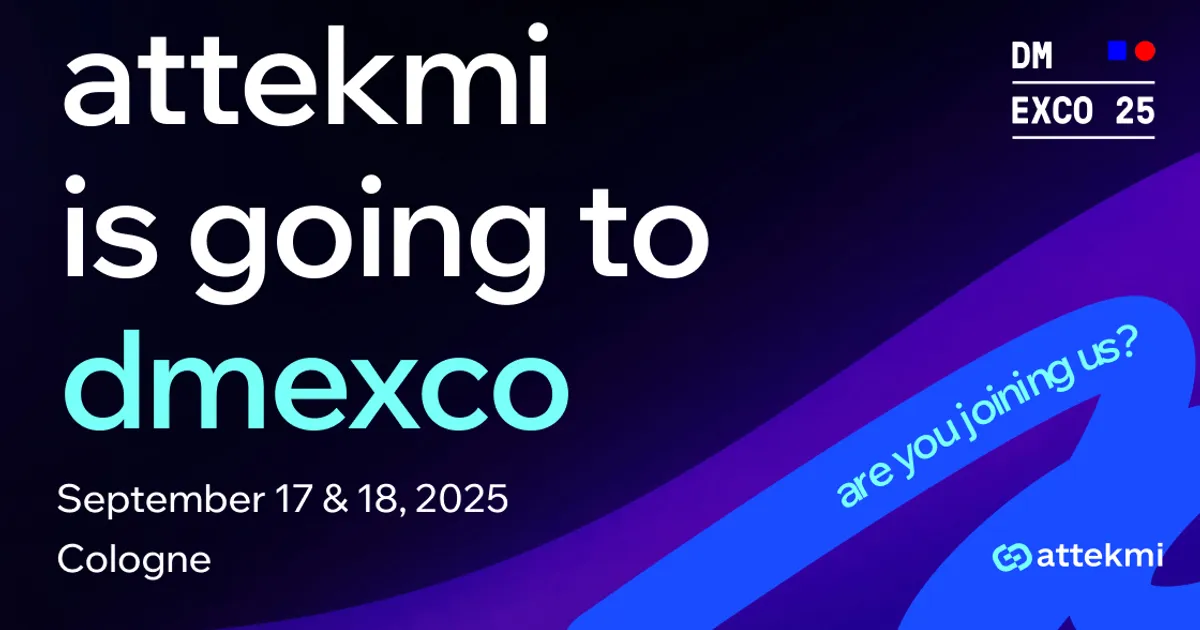 Welcome Attekmi at the DMEXCO 2025