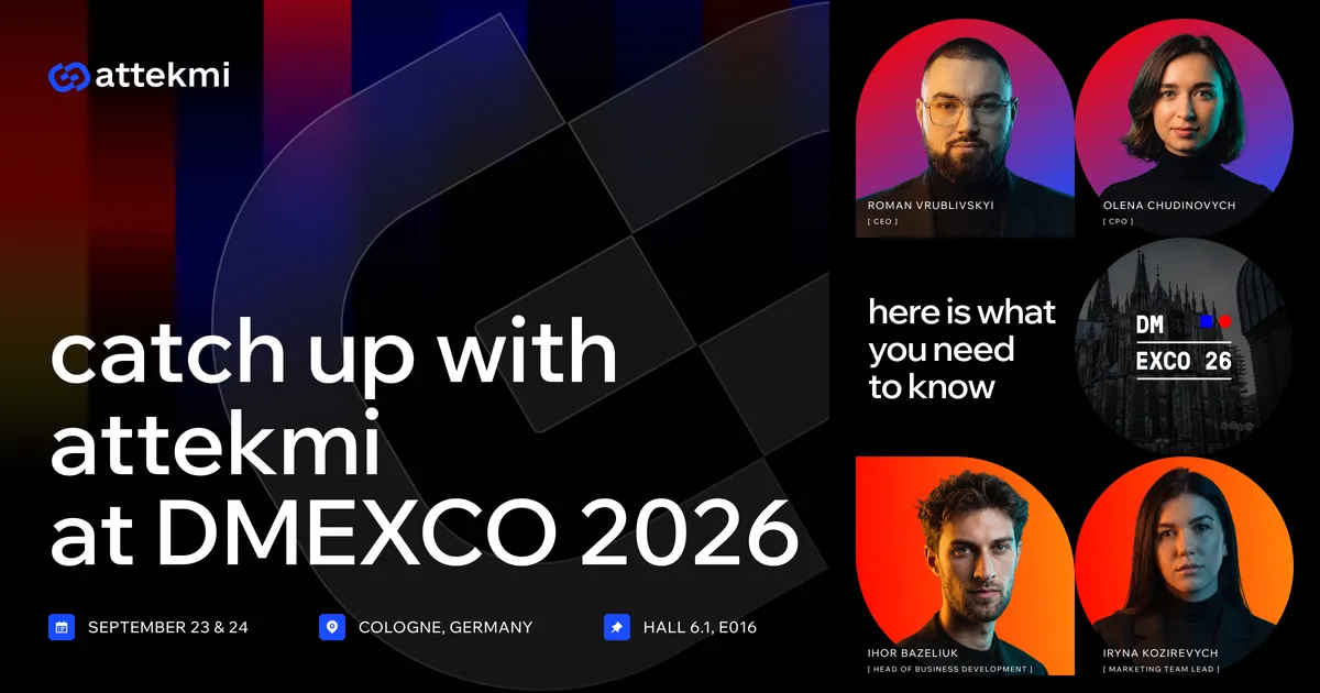 Attekmi Is Going to DMEXCO 2026