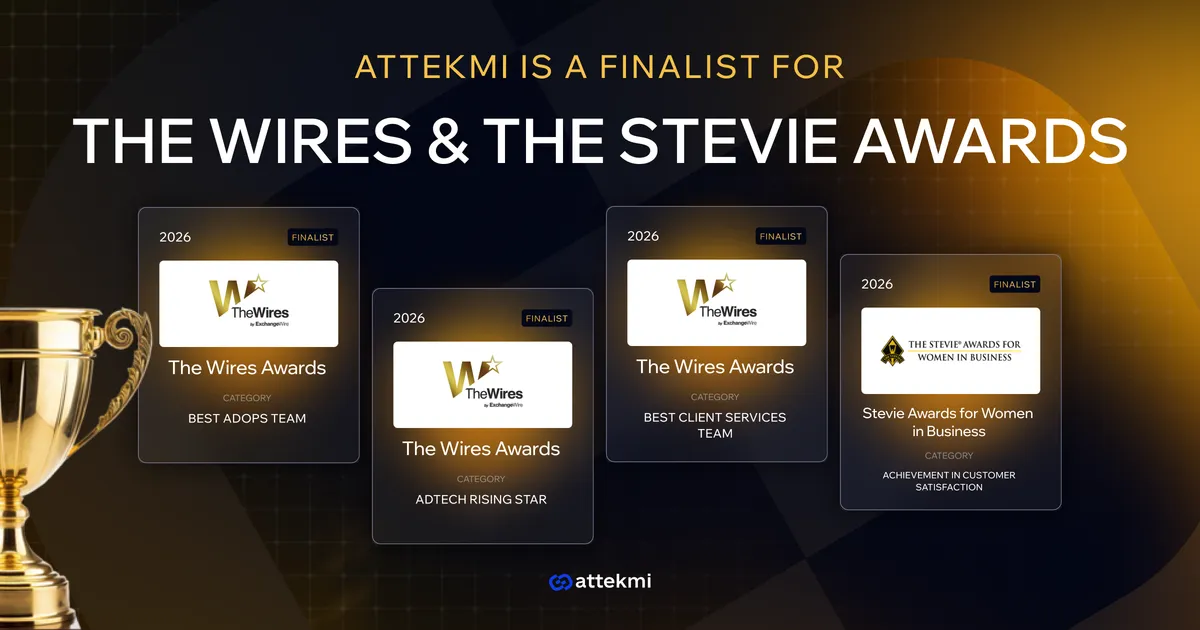 The Attekmi Team Was Shortlisted by The Wires and The Stevie Awards