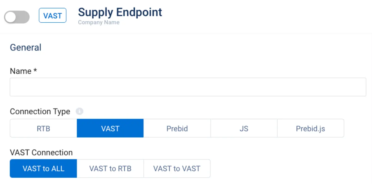 supply endpoint