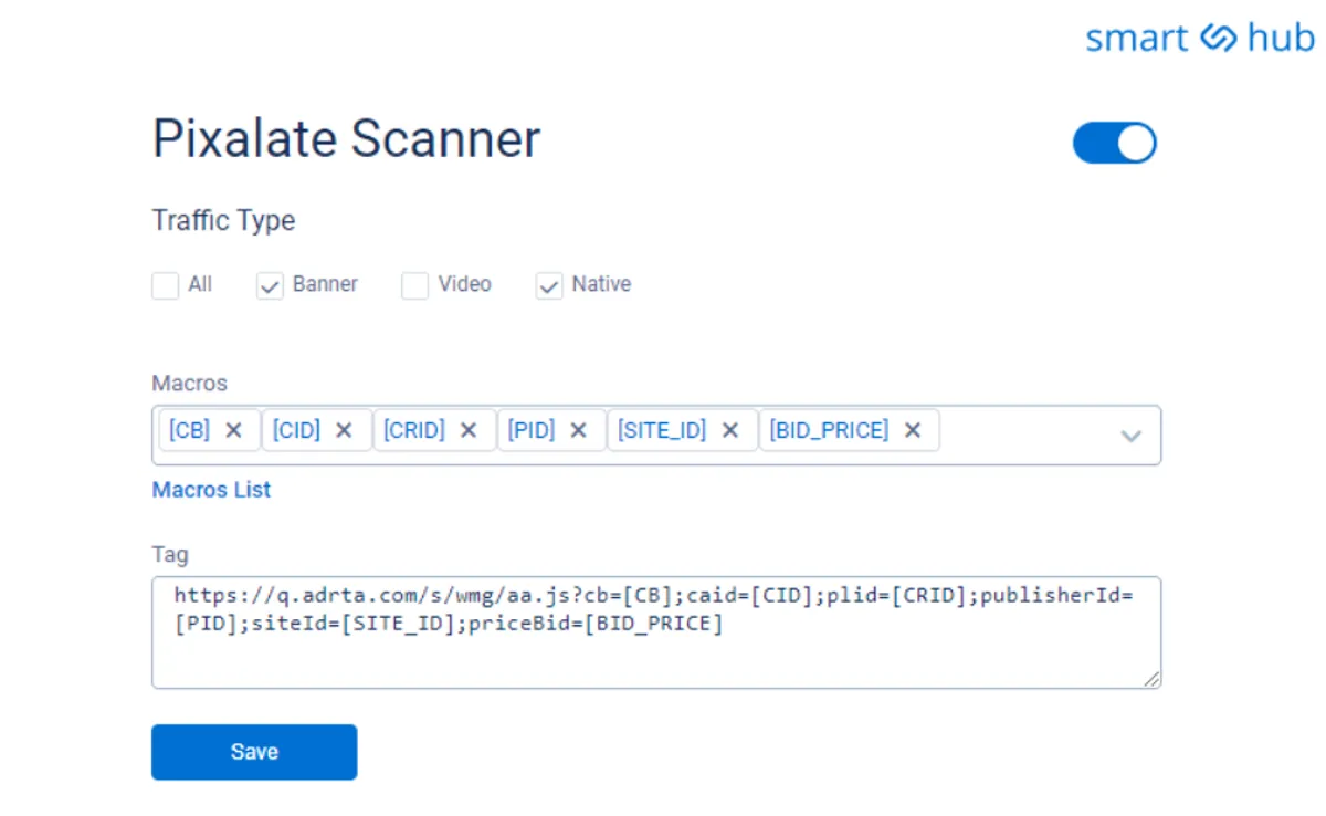 pixalate scanner