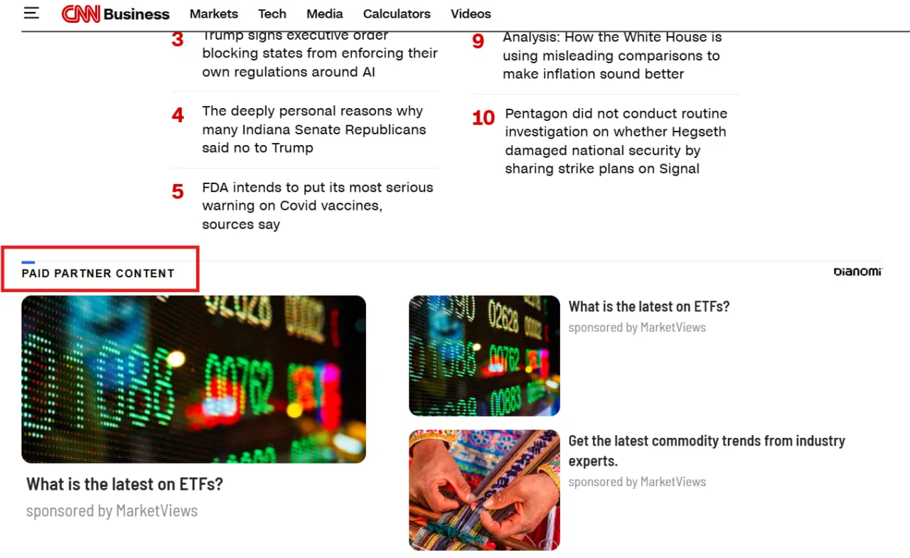 content recommendation widgets
